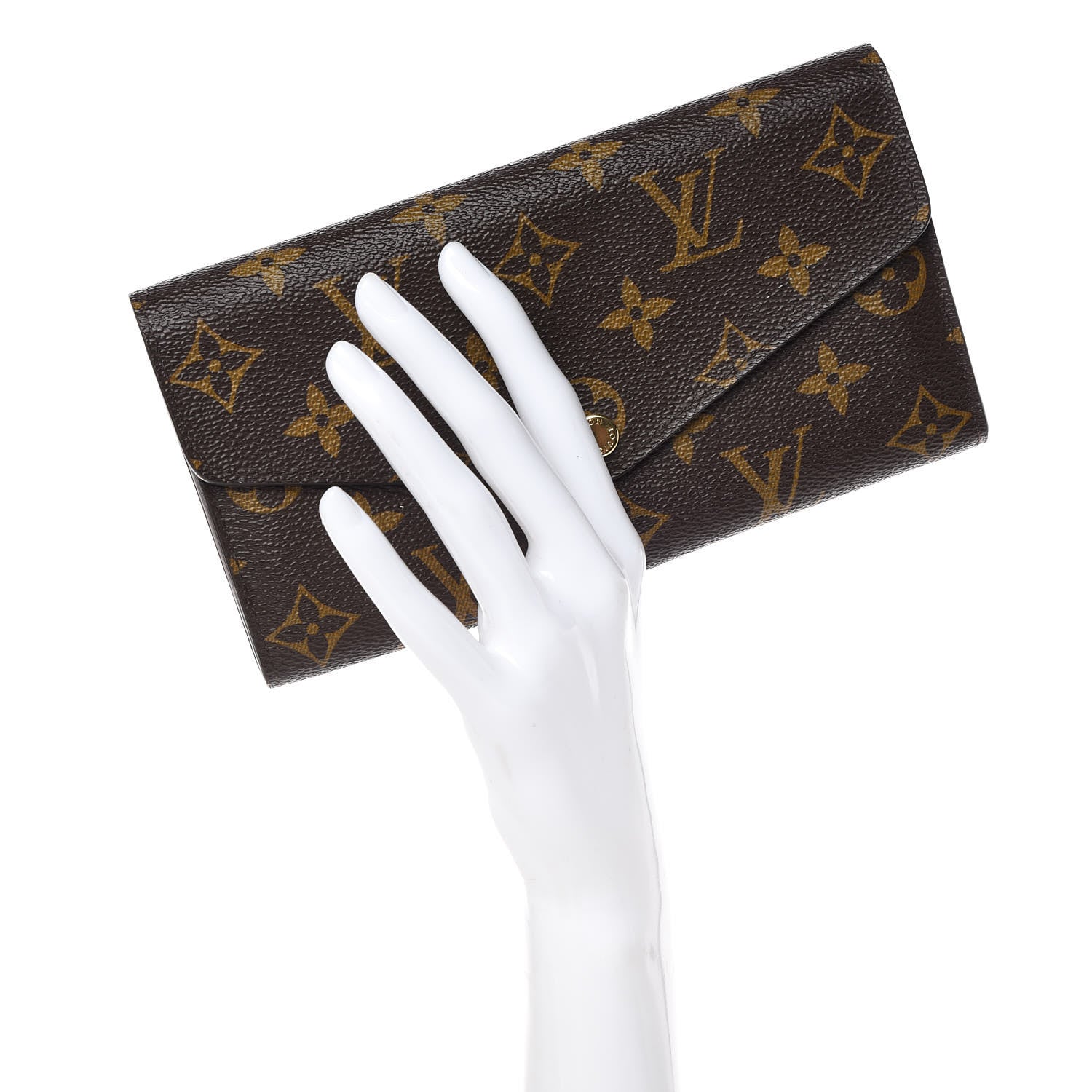 Louis Vuitton Monogram Sarah Wallet NM 2 of 15