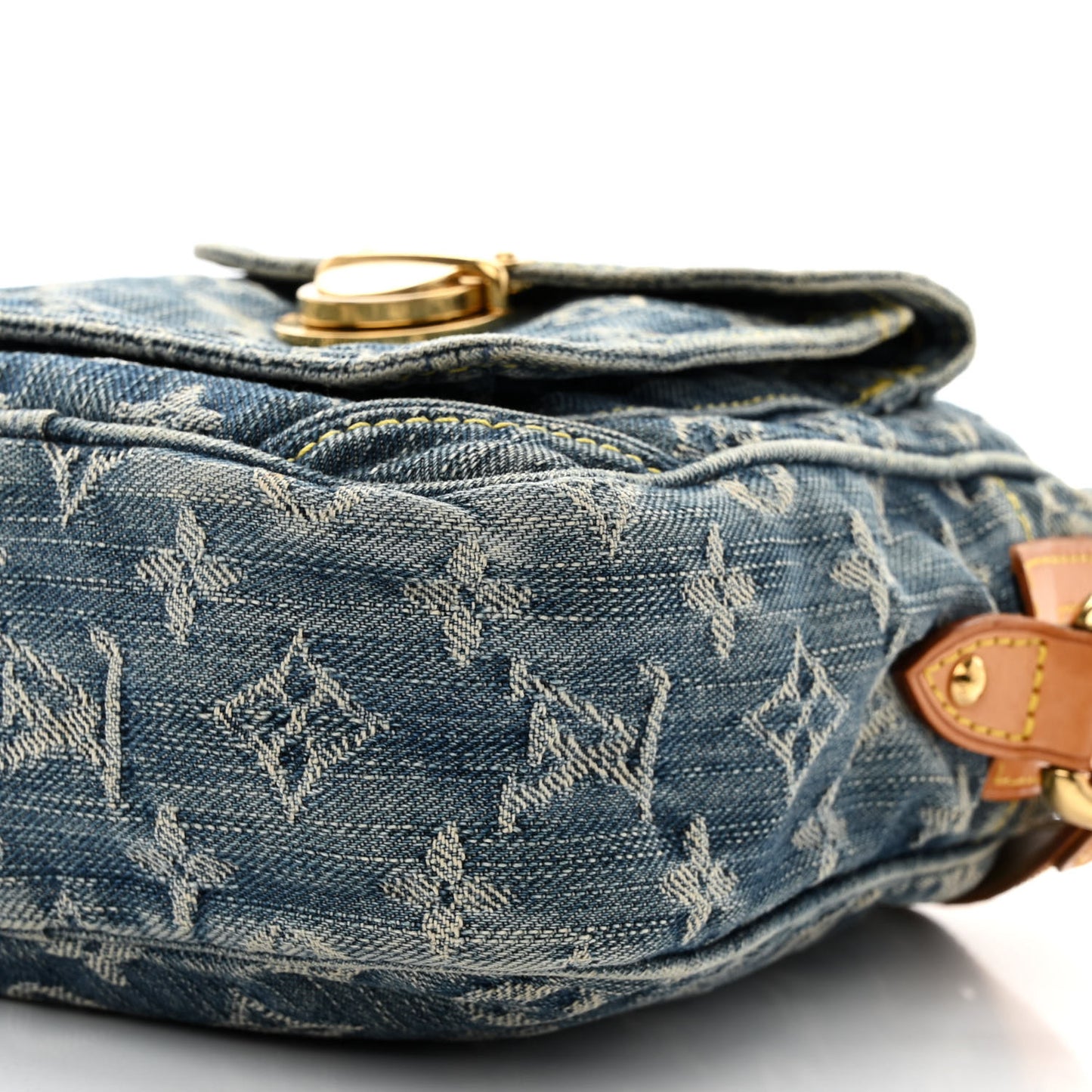 Denim Camera Bag Blue