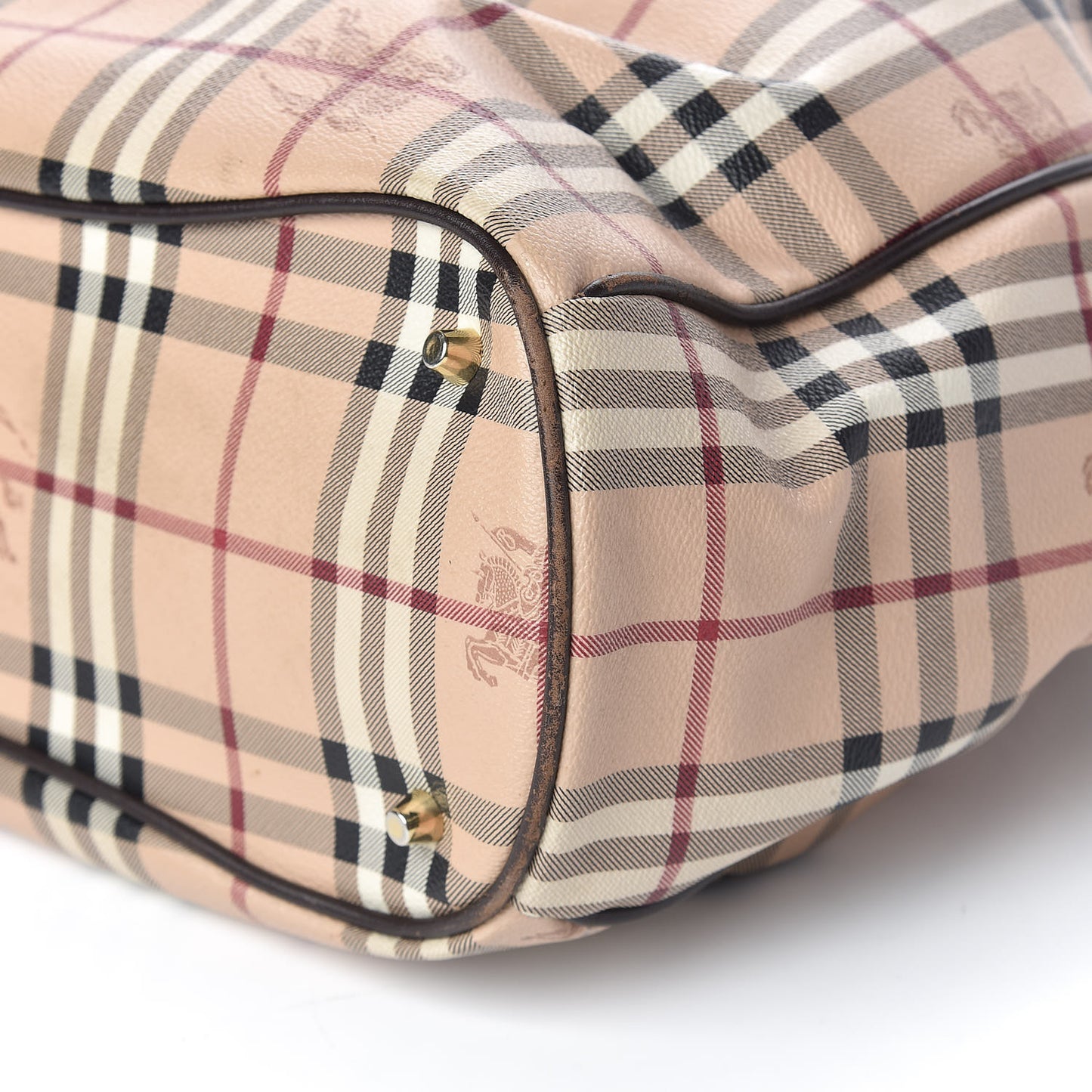 Haymarket Check Medium Walden Belted Hobo Chocolate