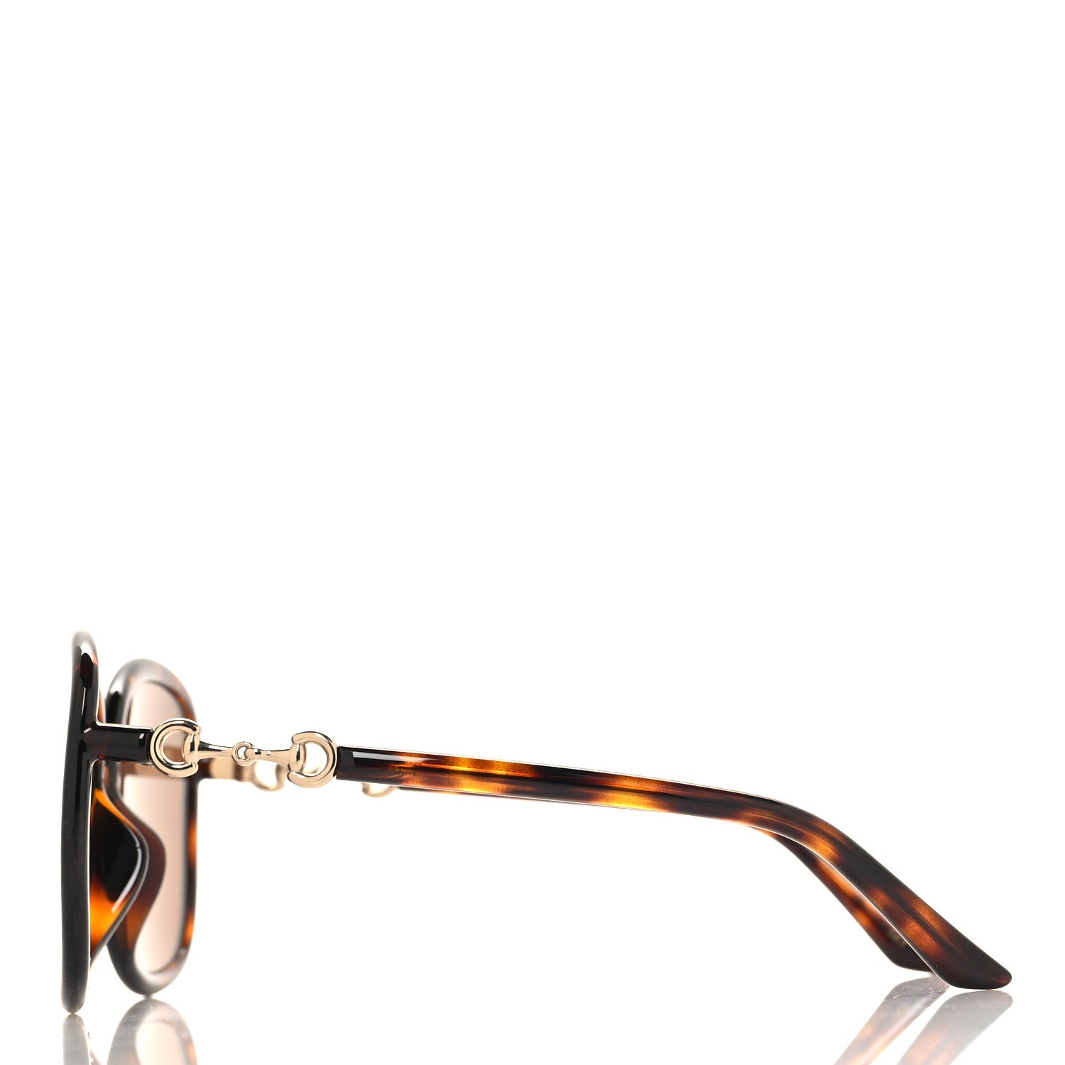 Gucci Horsebit Square Frame Sunglasses GG0892SA Tortoise 3 of 7