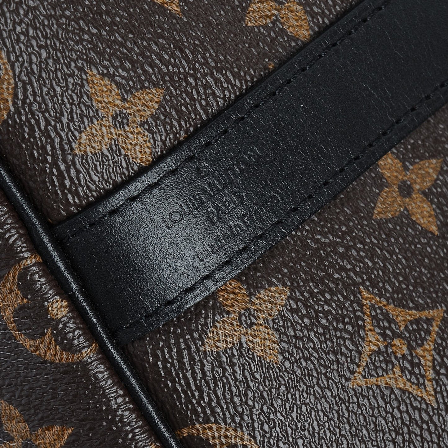 Monogram Macassar Keepall Bandouliere 55