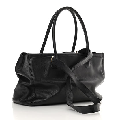 Chanel Caviar Cerf Executive Shopper Tote Black 3 of 10