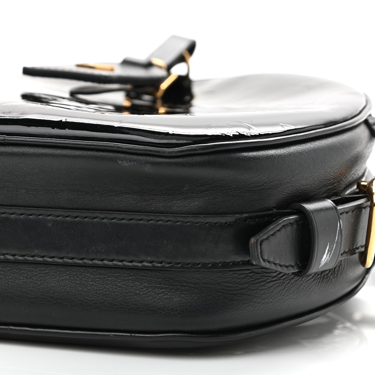 Vernis Boite Chapeau Souple MM Black