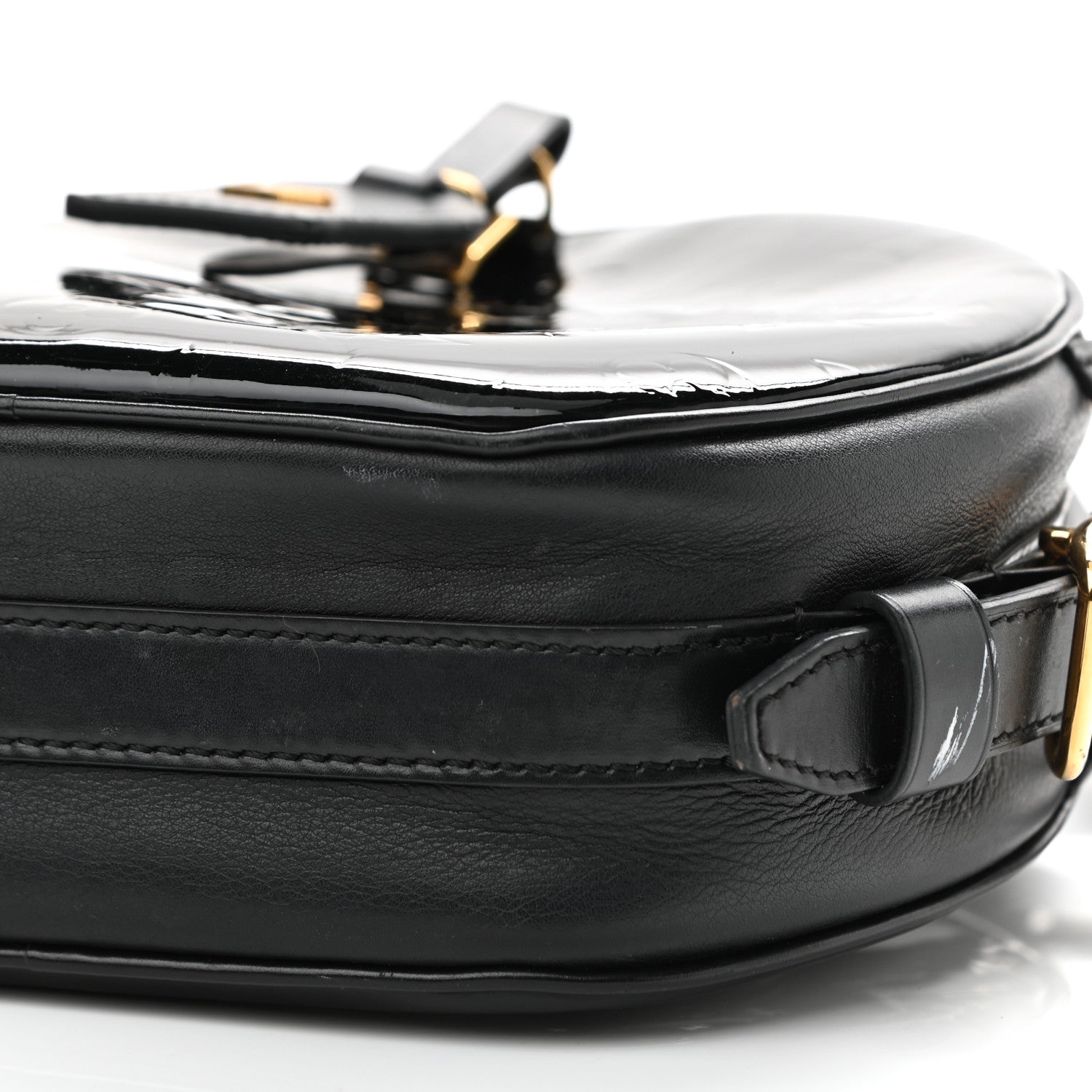 Louis Vuitton Vernis Boite Chapeau Souple MM Black 9 of 16