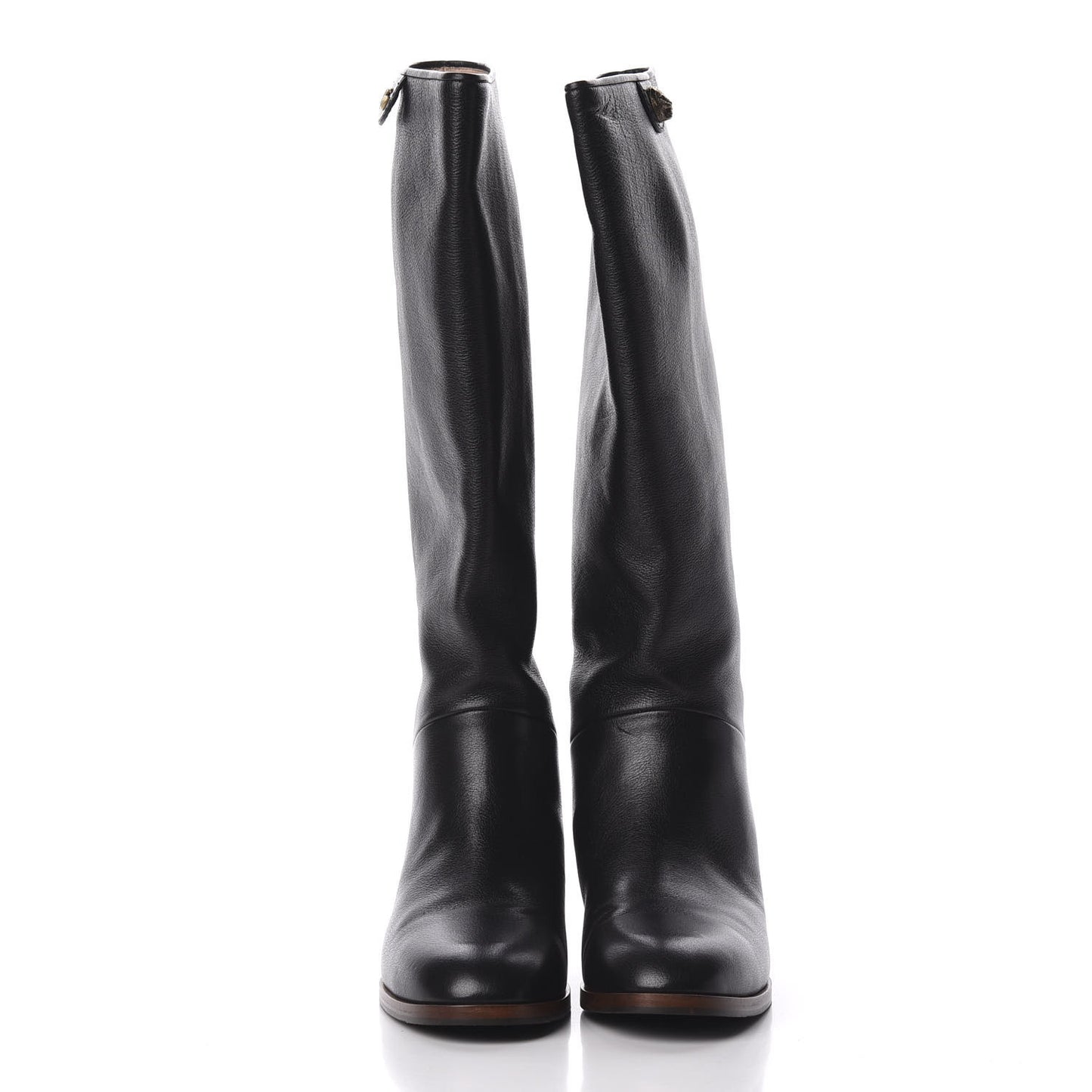 Calfskin Piuma Lux Energy High Boots 40 Black