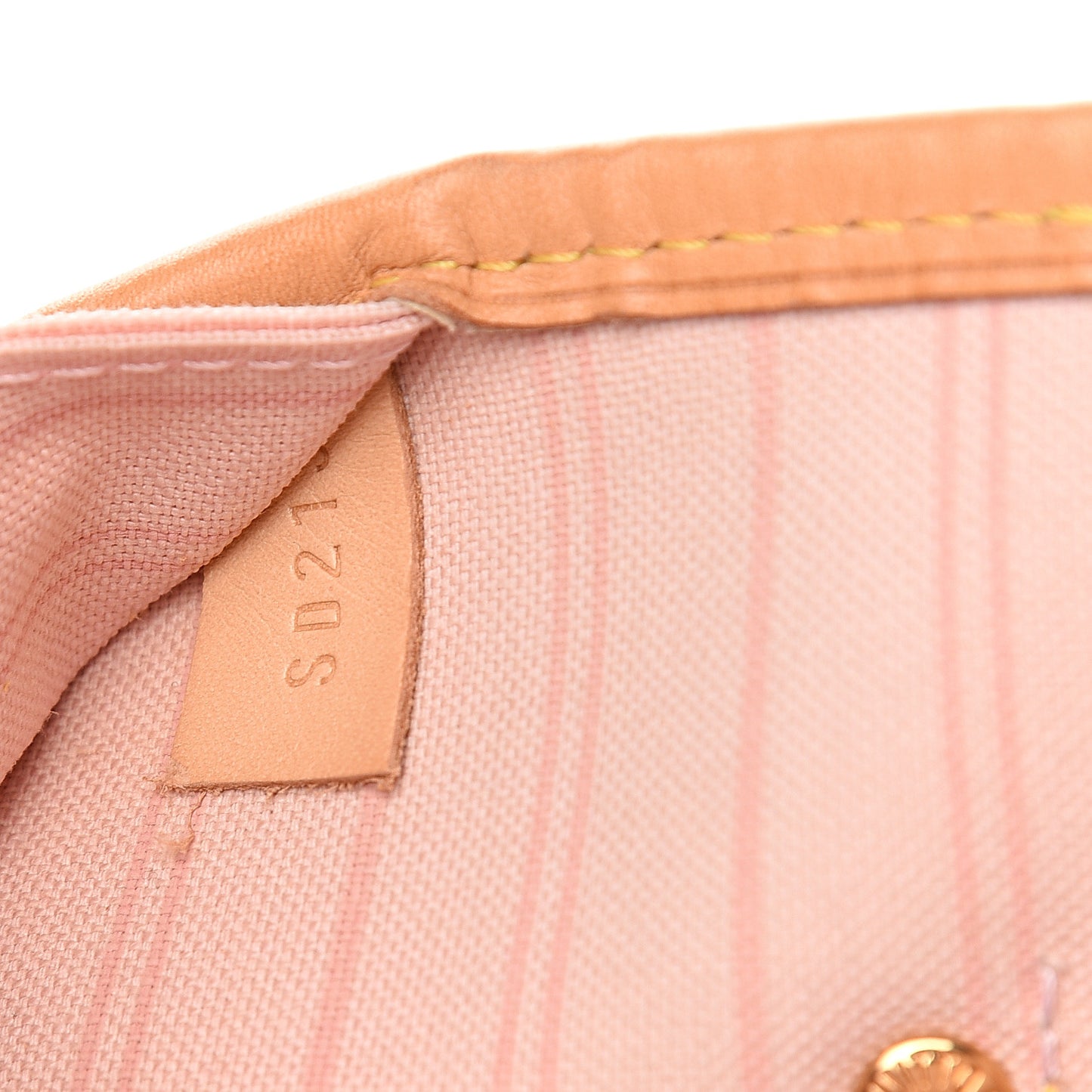 Damier Azur Neo Neverfull MM Rose Ballerine