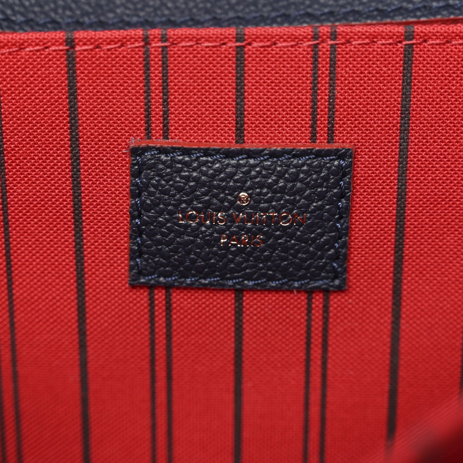 Louis Vuitton Empreinte Pochette Metis Marine Rouge 6 of 11