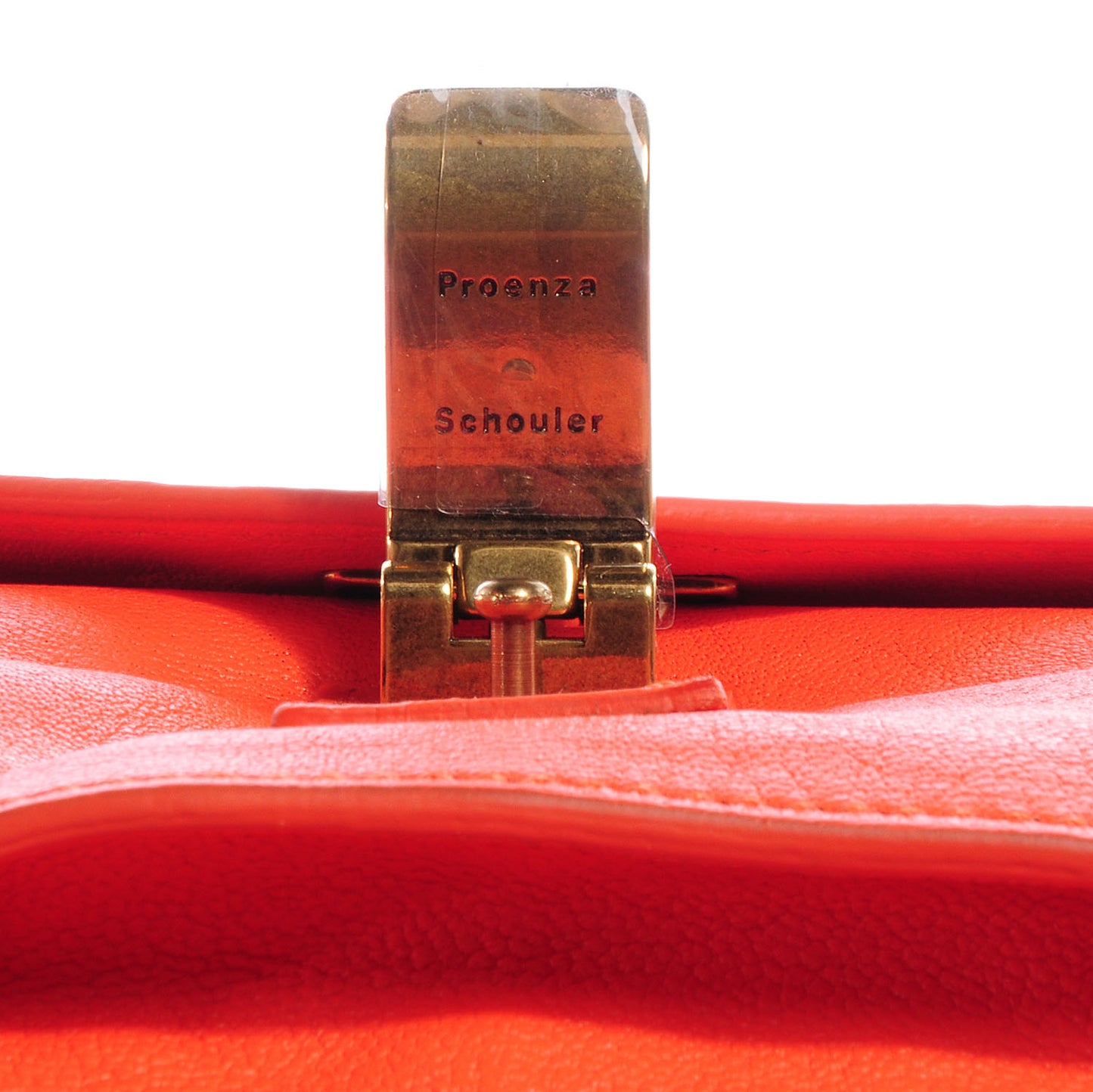 Lambskin PS1 Medium Satchel Grapefruit