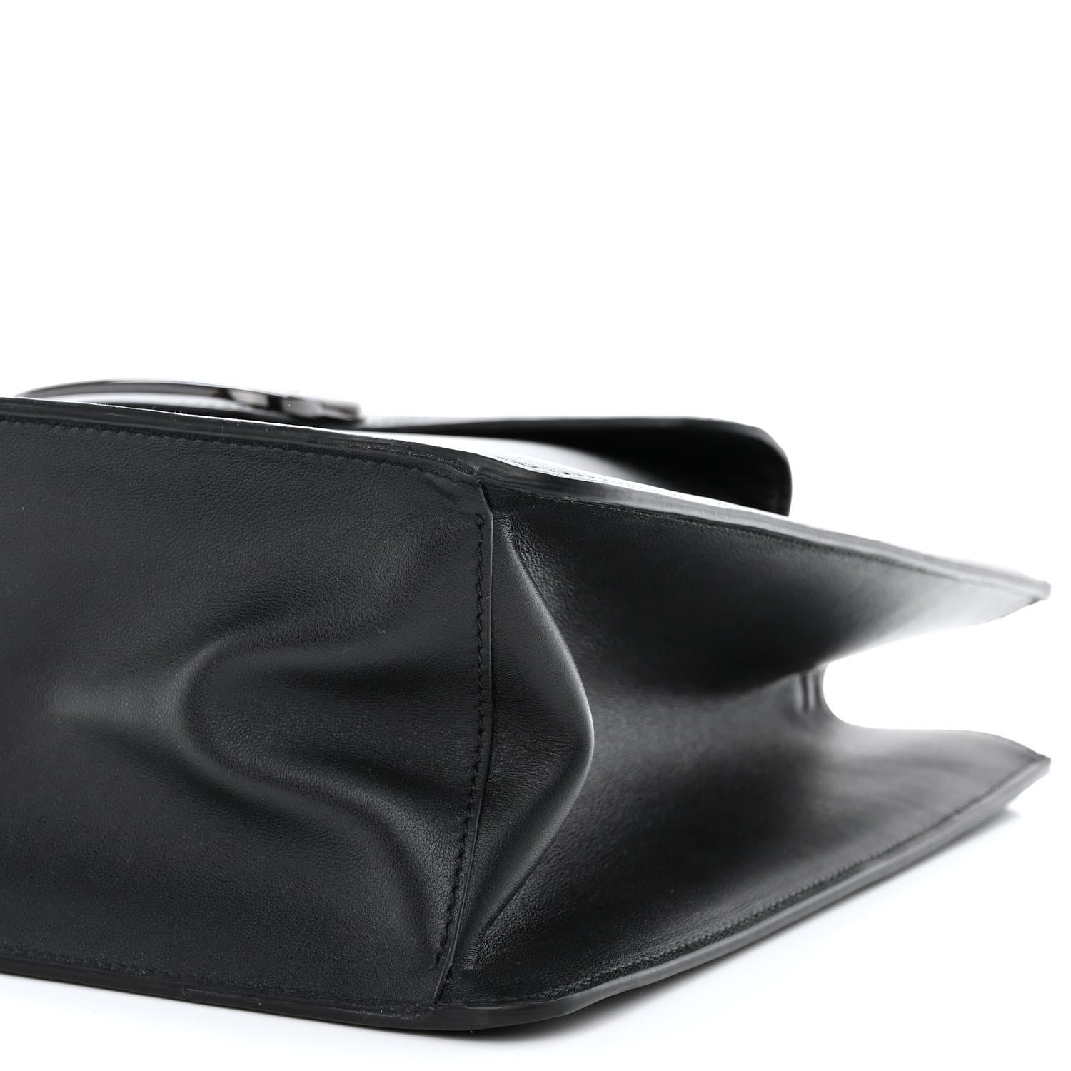 Valentino Garavani Calfskin Tonal Vlogo Briefcase Black 10 of 10