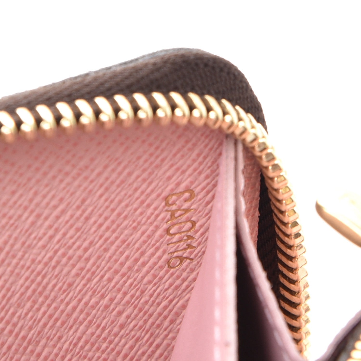 Louis Vuitton Monogram Clemence Wallet Rose Ballerine 7 of 8