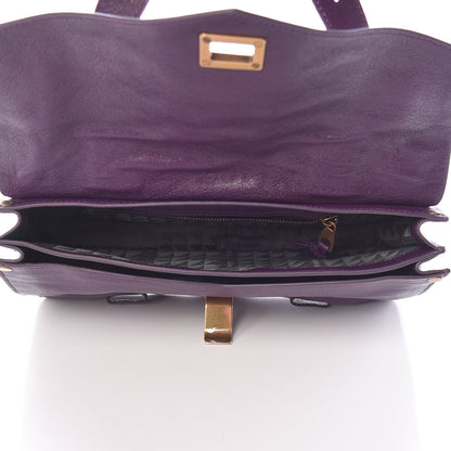 Proenza Schouler Lambskin PS1 Pochette Clutch Grape Jam 5 of 12