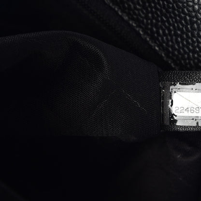 Chanel Tweed Trip Top Handle Flap Black 7 of 10