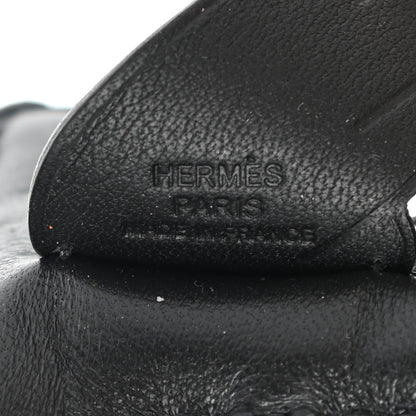 Hermes Milo Lambskin Grigri Rodeo Pegase Horse Bag Charm PM So Black 3 of 5