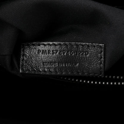 Saint Laurent Calfskin Y Quilted Monogram Medium Loulou Chain Satchel Black 7 of 9