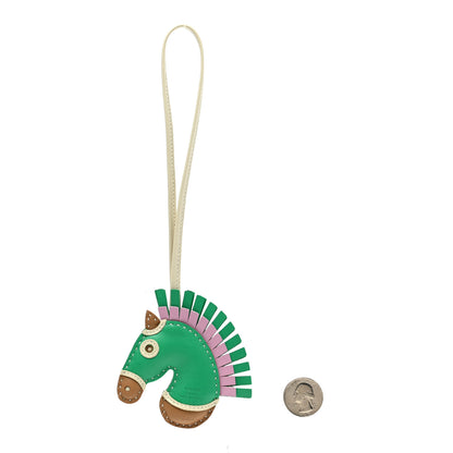 Hermes Milo Lambskin Geegee Savannah Bag Charm Chai Menthe Craie Mauve Sylvestre 2 of 4