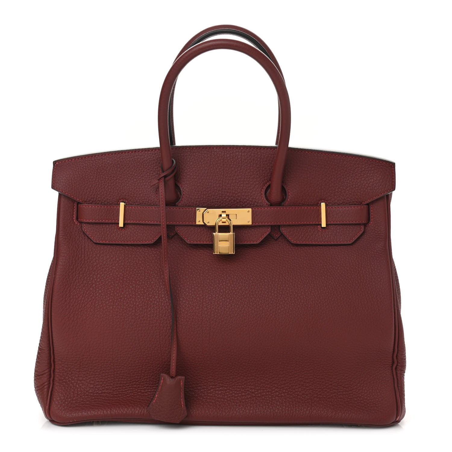 Hermes Togo Birkin 35 Rouge H 1 of 18