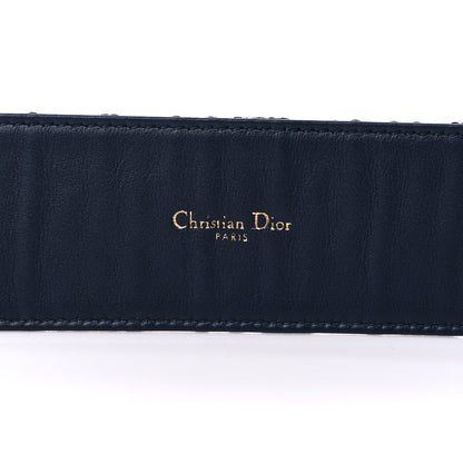 Christian Dior Oblique Diorquake Belt 75 Blue Multi 4 of 5