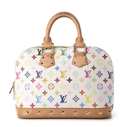 Louis Vuitton Monogram Multicolor Alma White 1 of 8
