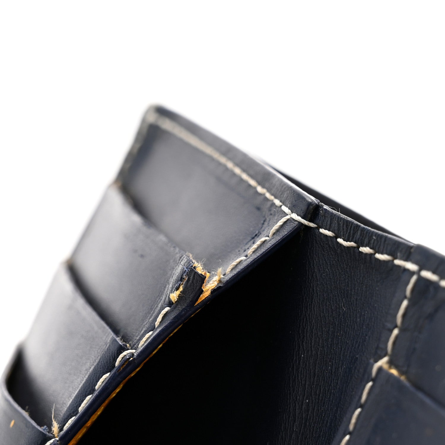 Goyard Goyardine Saint Pierre Card Holder Navy 7 of 9