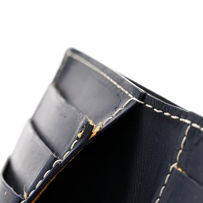 Goyard Goyardine Saint Pierre Card Holder Navy 7 of 9