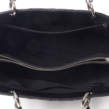 Chanel Caviar Quilted Grand Shopping Tote GST Black 7 of 10