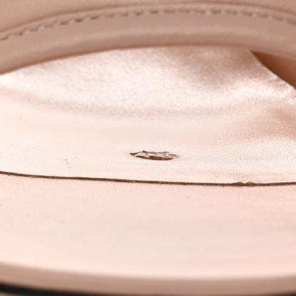 Gucci Nappa Matelasse GG Marmont 55mm Slide Sandals 38 Skin Rose 9 of 10