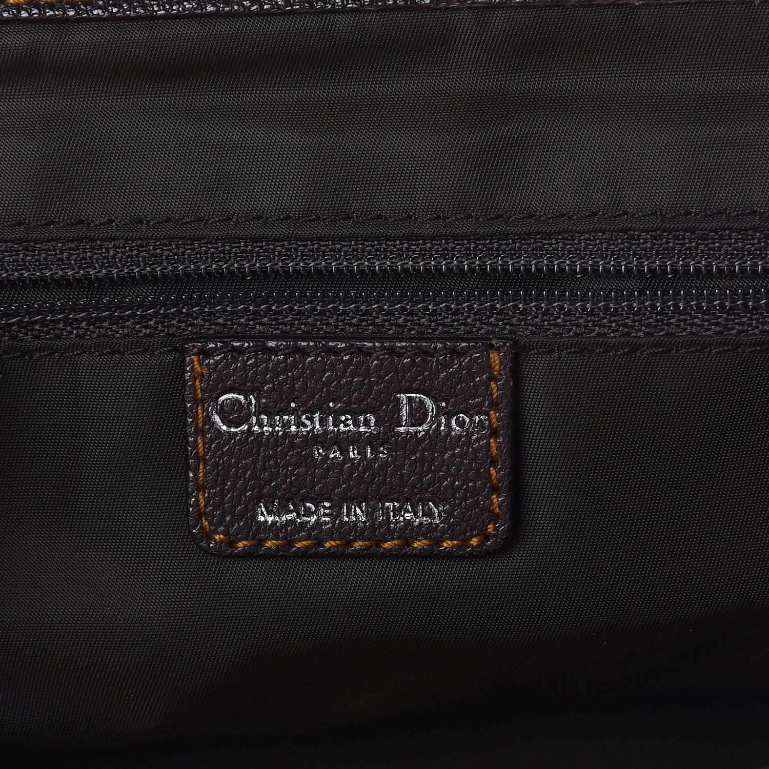 Christian Dior Monogram Flight Tote Brown 6 of 10