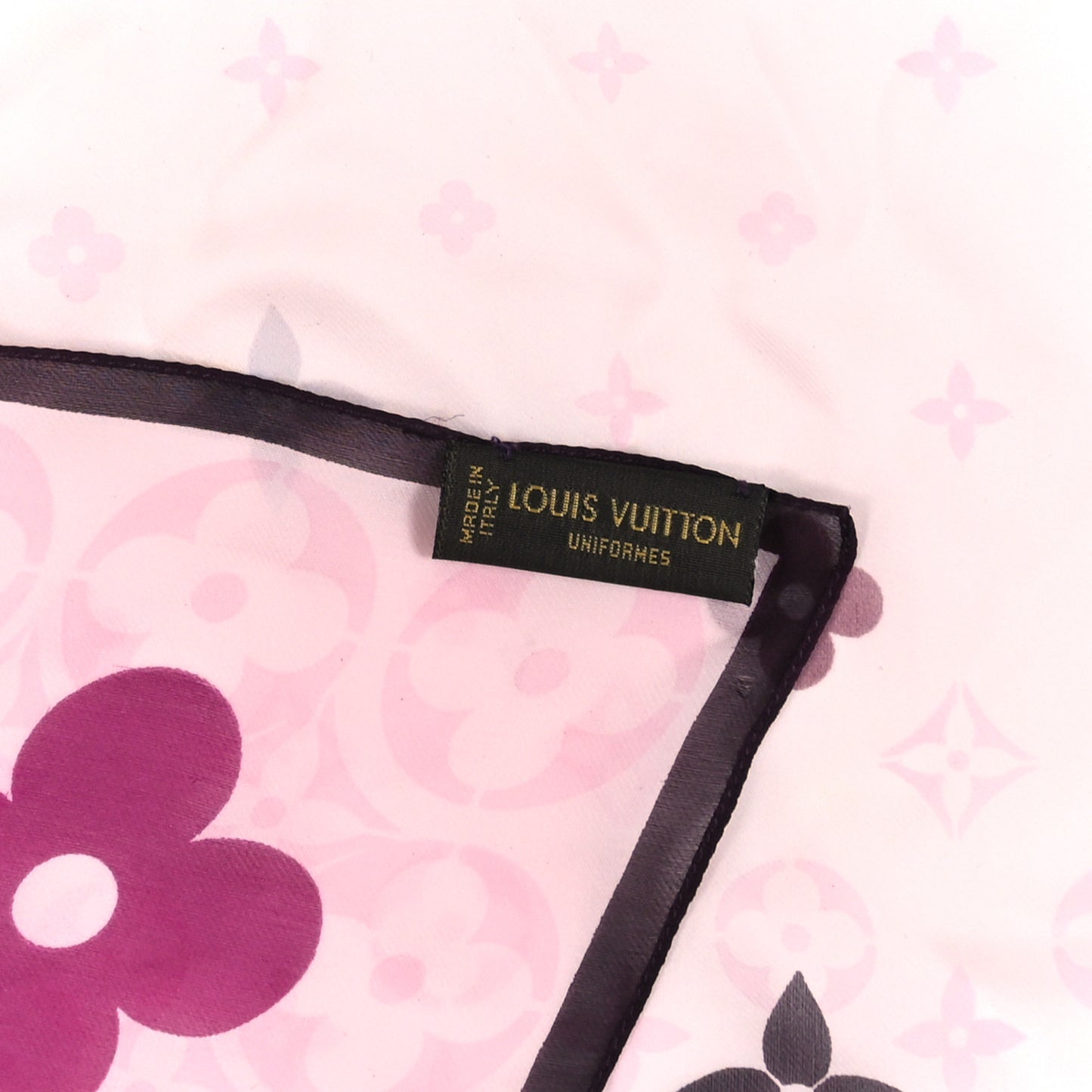 Silk Traveling Requisites Scarf Pink