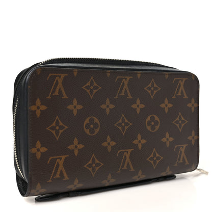 Louis Vuitton Monogram Macassar Zippy XL Wallet 3 of 7