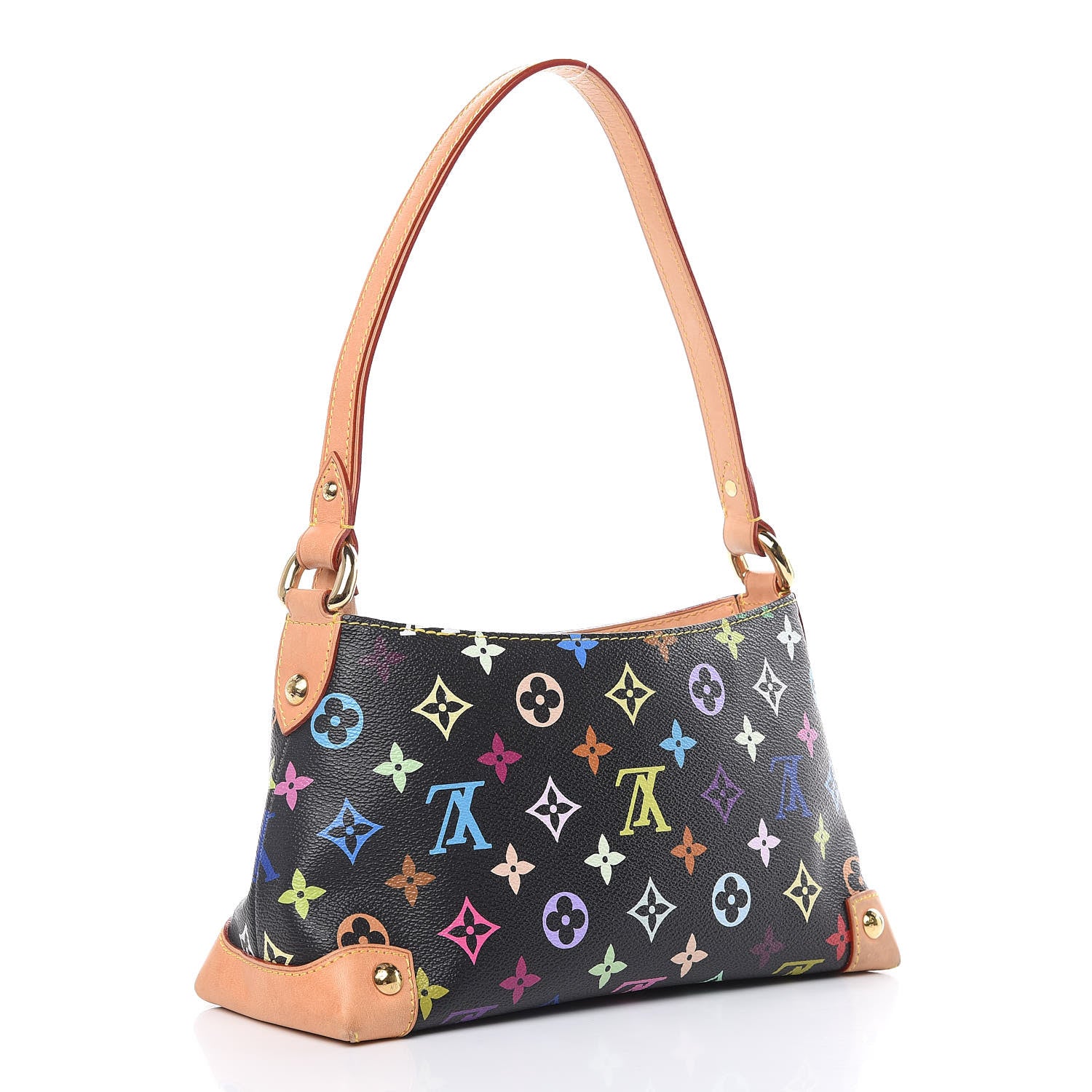 Louis Vuitton Monogram Multicolor Eliza Black 3 of 14