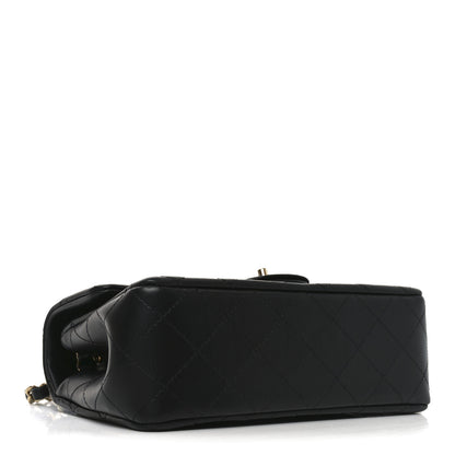 Chanel Lambskin Quilted Mini Rectangular Flap Black 4 of 11