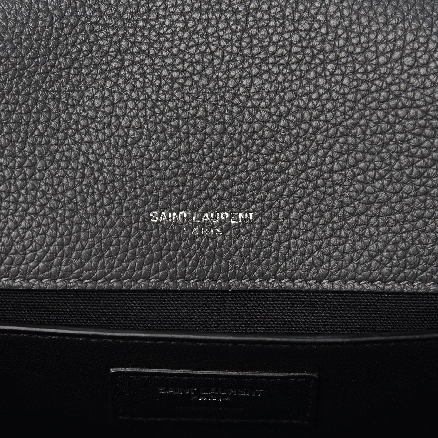 Grained Calfskin Embossed Monogram Medium Sunset Storm