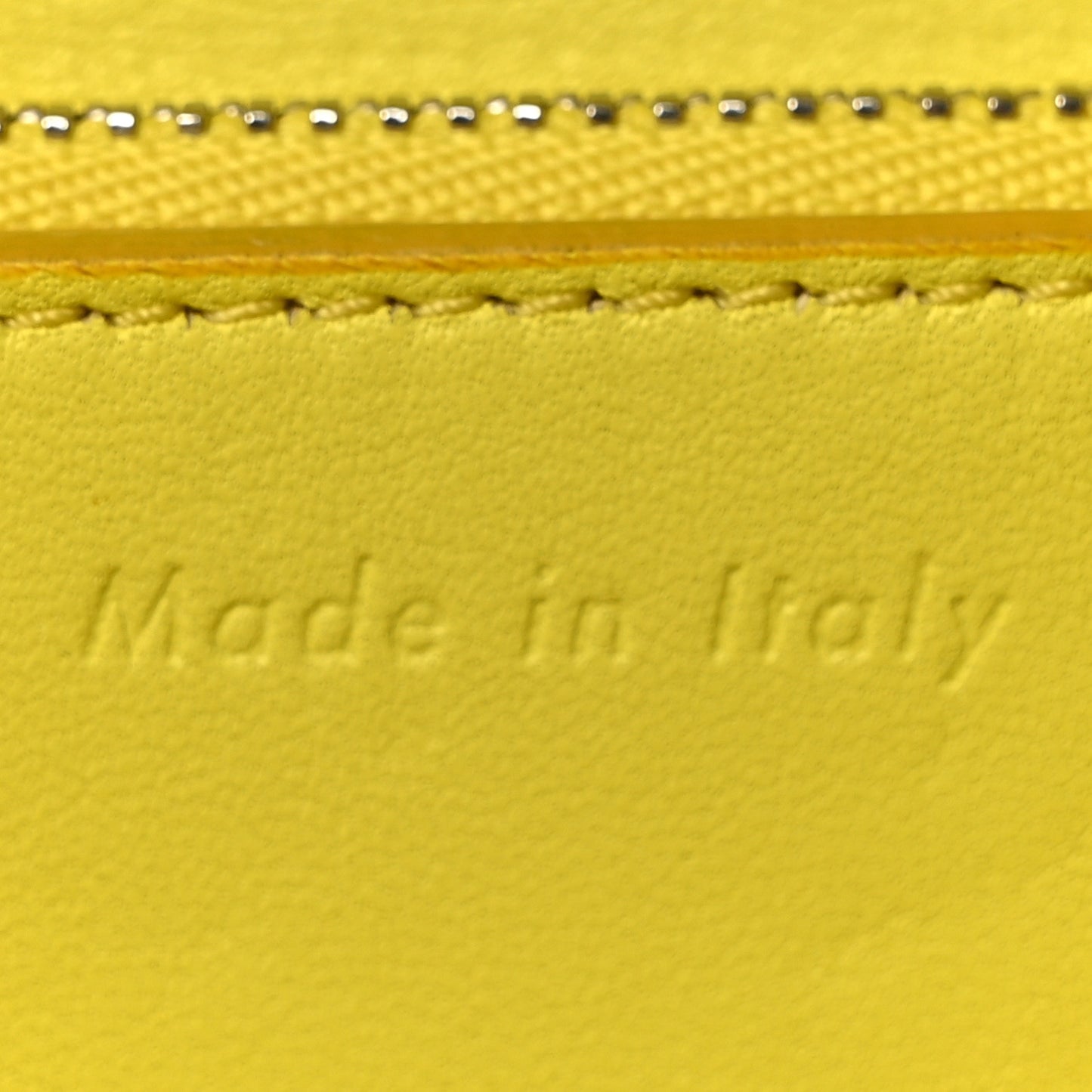 Liege Calfskin Medium Classic Box Flap Bag Fluo Yellow