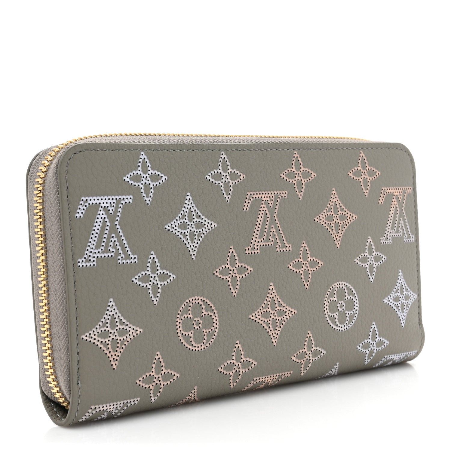Louis Vuitton Mahina Flight Mode Zippy NM Wallet Gray 3 of 12