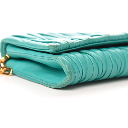 Miu Miu Nappa Matelasse Crossbody Giada 10 of 13
