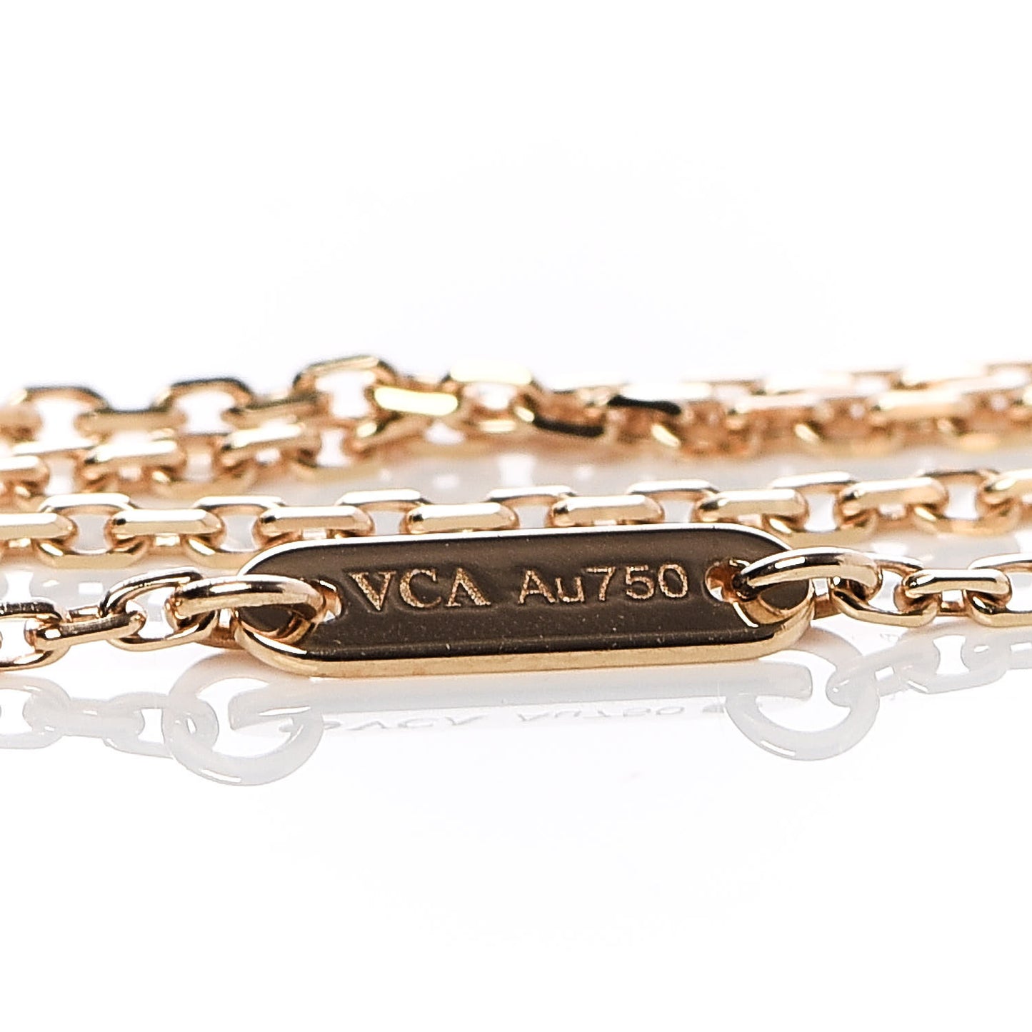 18K Yellow Gold Diamond Mini Frivole Pendant Necklace