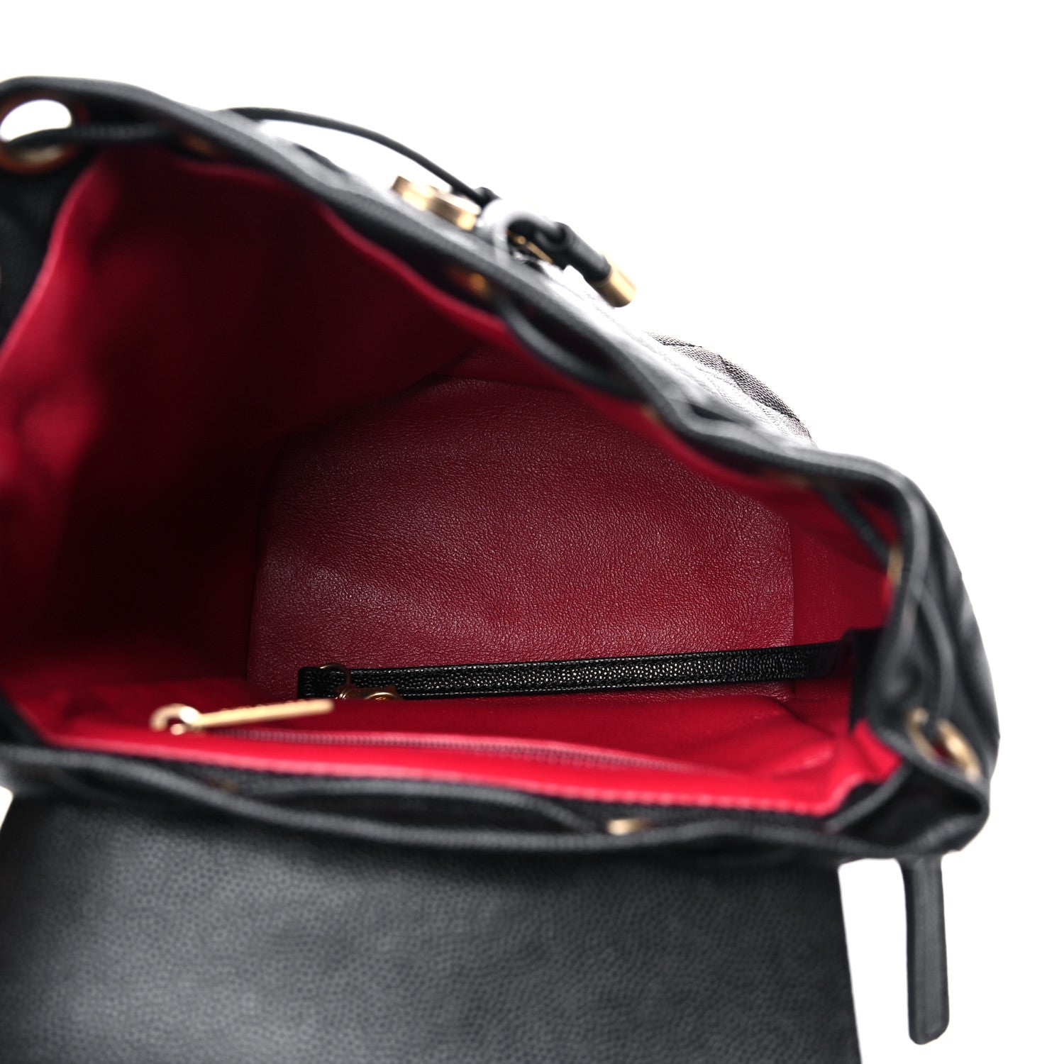 Chanel Caviar Quilted Small Filigree Backpack Black 4 of 8