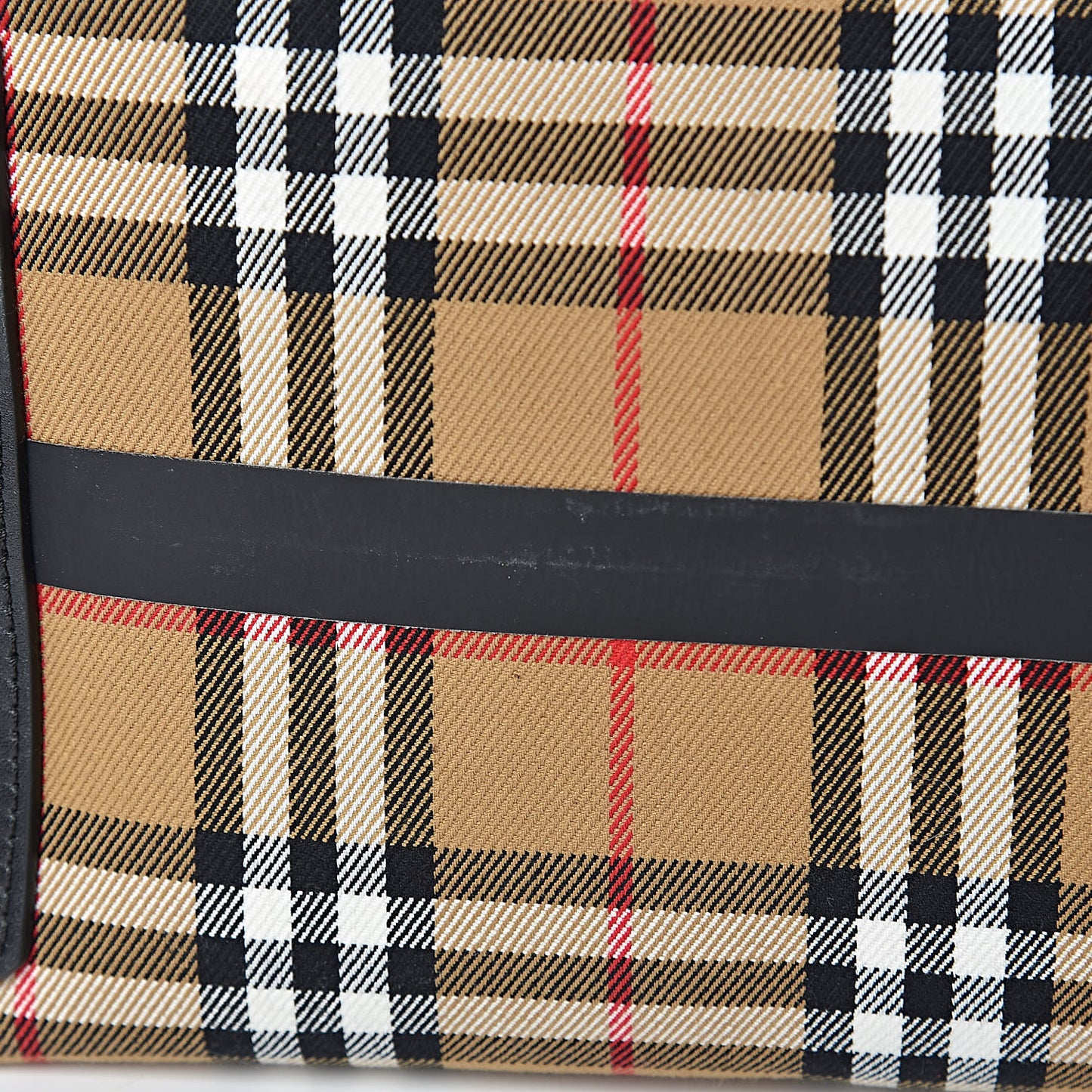 Vintage Check Medium The Giant Reversible Tote Antique Yellow Bright Red