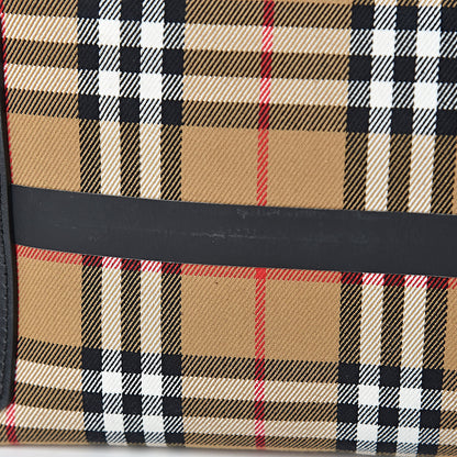 Burberry Vintage Check Medium The Giant Reversible Tote Antique Yellow Bright Red 16 of 18