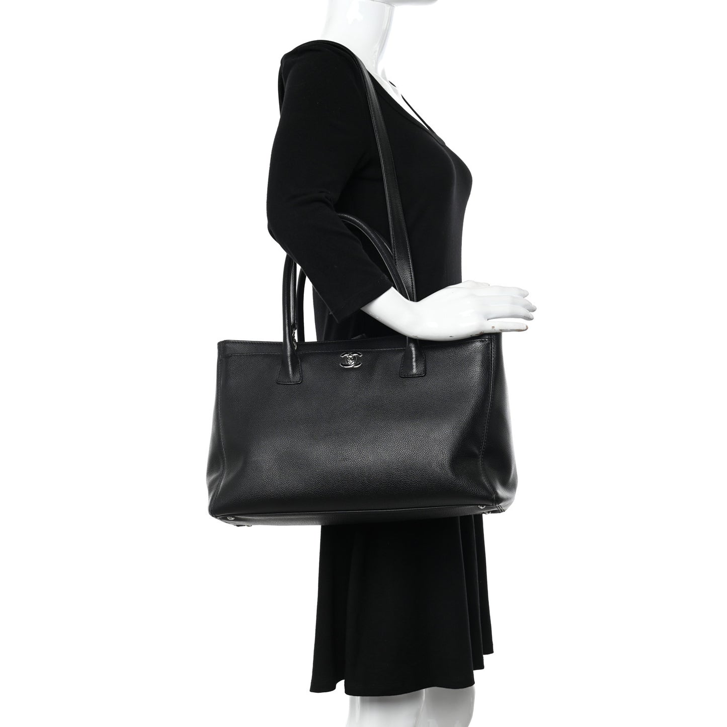 Caviar Cerf Executive Shopper Tote Black