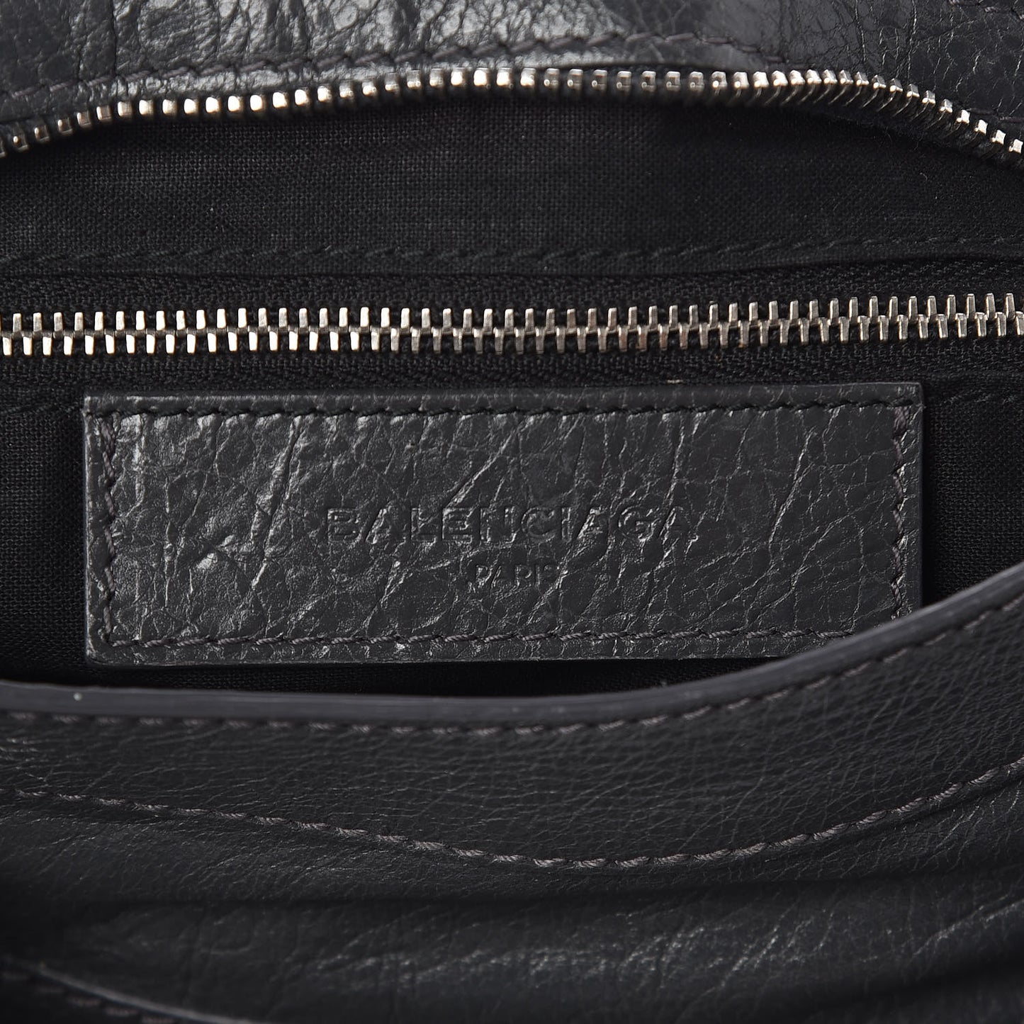 Agneau Giant 12 Silver Hardware City Gris Fossile