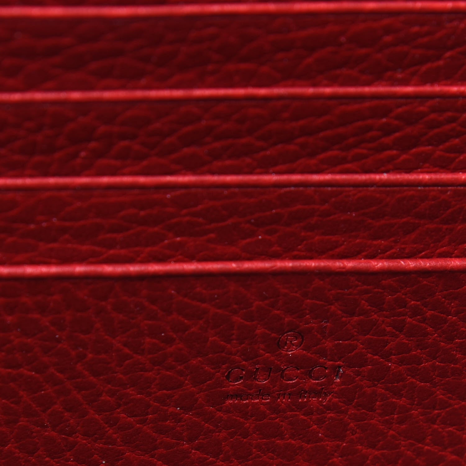 Gucci Calfskin Mini Dionysus Chain Wallet Hibiscus Red 6 of 11