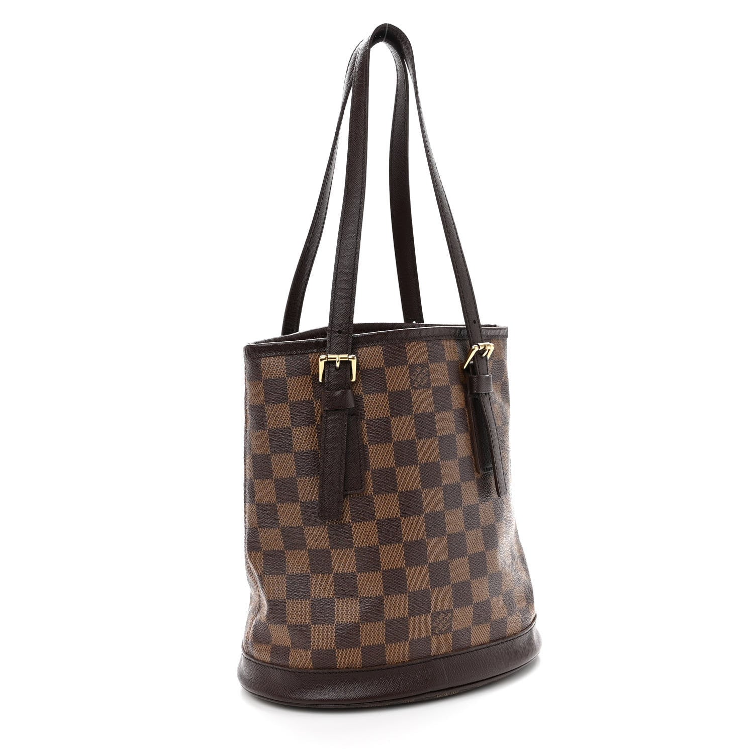 Louis Vuitton Damier Ebene Marais Bucket 23 4 of 10