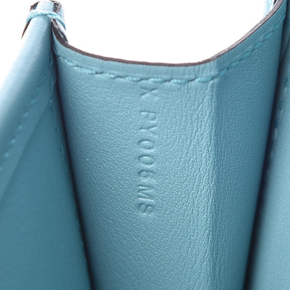 Hermes Swift Jige Elan 29 Clutch Bleu Saint Cyr 7 of 8