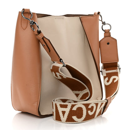Stella McCartney Eco Alter Nappa Perforated Logo Mini Crossbody Beige 3 of 22