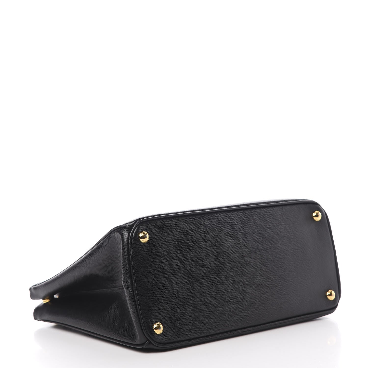 Prada Saffiano Medium Galleria Double Zip Tote Black 4 of 14