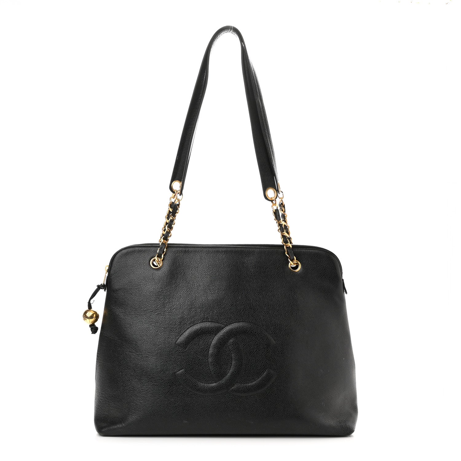 Chanel Caviar CC Shopper Tote Black 1 of 12