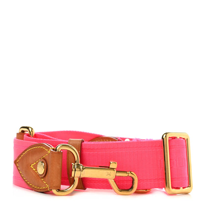 Louis Vuitton Jacquard Monogram Adjustable Shoulder Strap Pink 1 of 6
