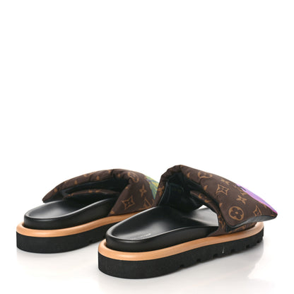 Louis Vuitton LV X YK Nylon Monogram Pumpkins Pool Pillow Comfort Mule 40 3 of 9