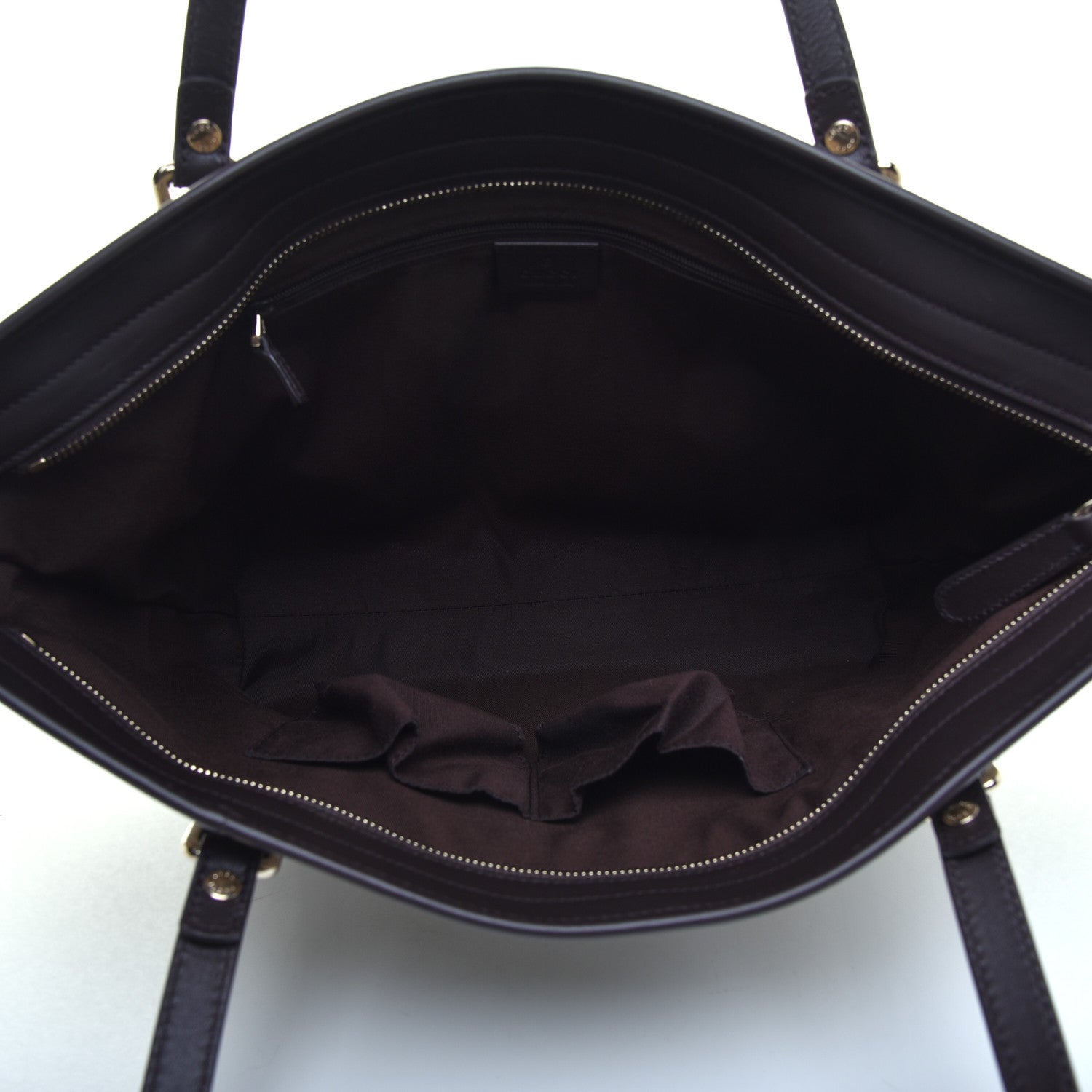 Gucci GG Supreme Monogram Medium Joy Tote Dark Brown 5 of 11